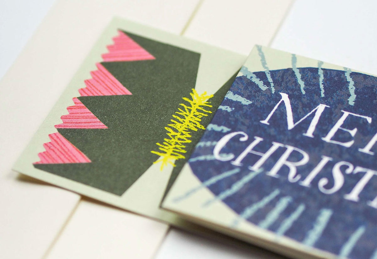 Christmas Cracker Diamond Card, Hadley paper goods