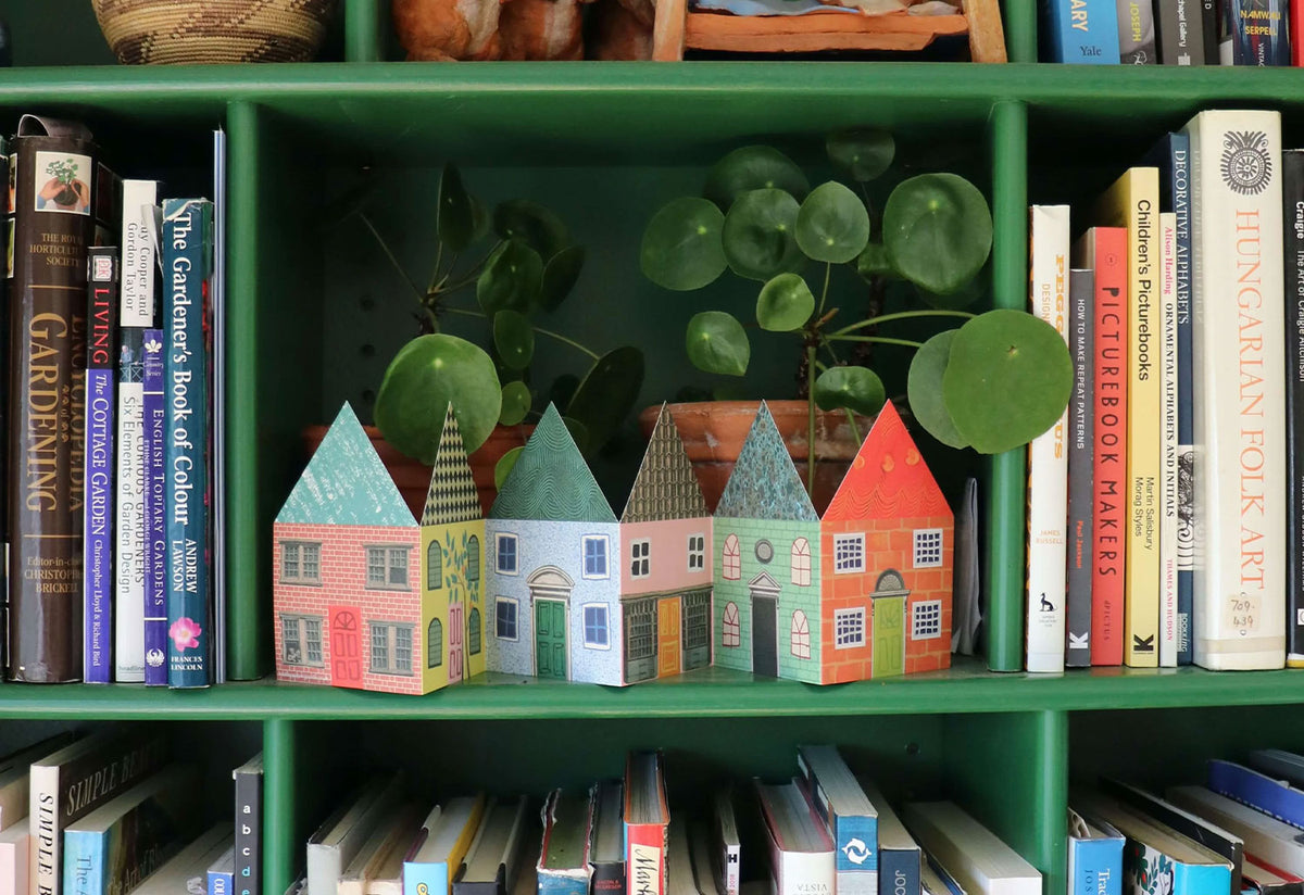 House Concertina Card, Hadley paper goods