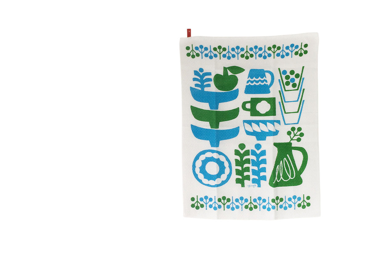 Utsuwa Vessel Kitchen Cloth, Harada orimono