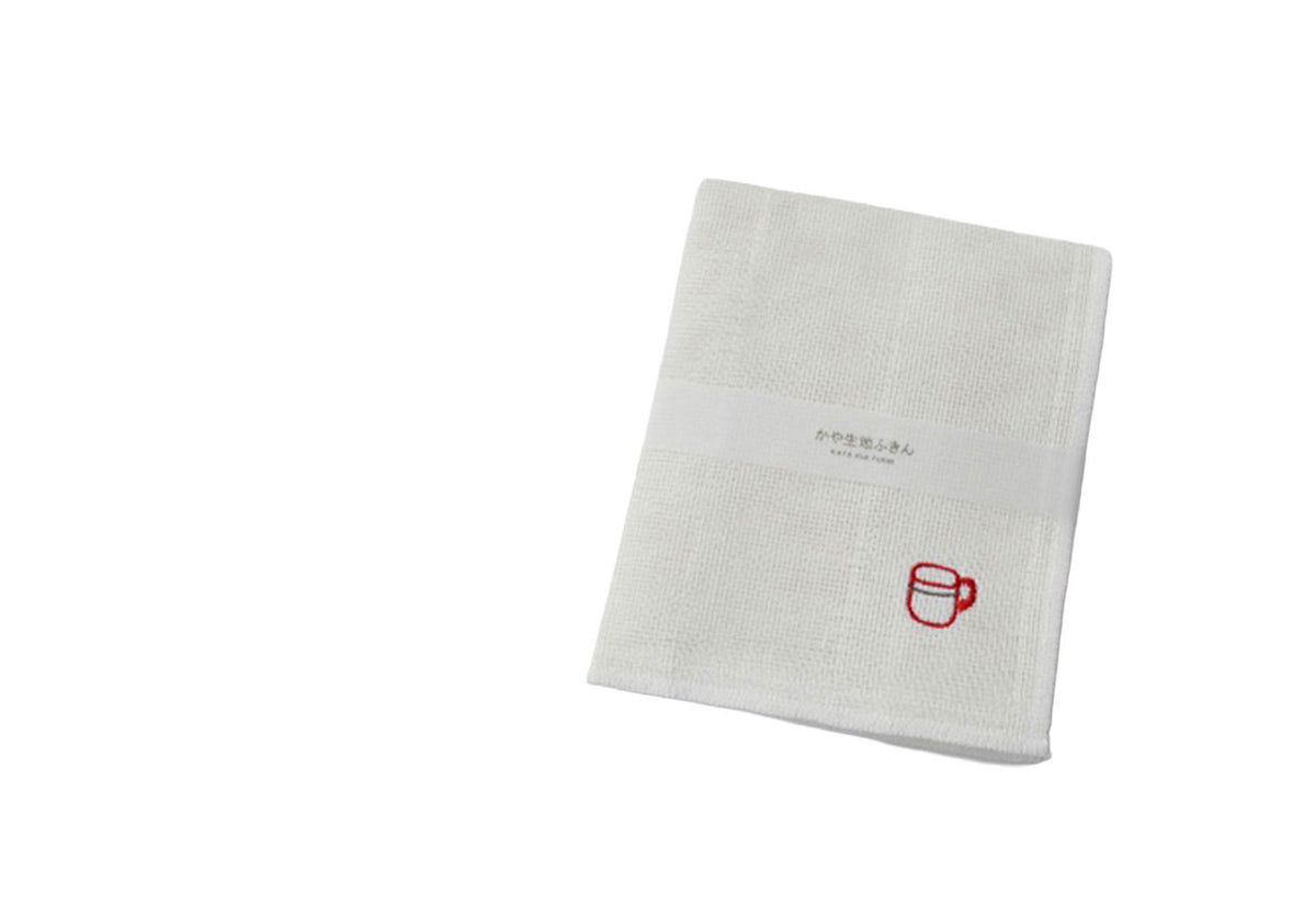 Embroidered Dishcloth, Harada orimono