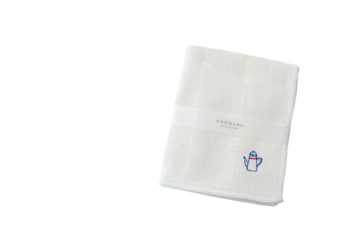 Embroidered Dishcloth, Harada orimono