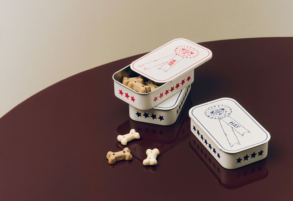 Dog Treat Tin, Holly golightly, Hay