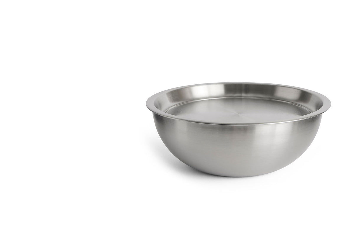 Outdoor Market Steel Bowl with Lid, Jasper morrison shop, Hay