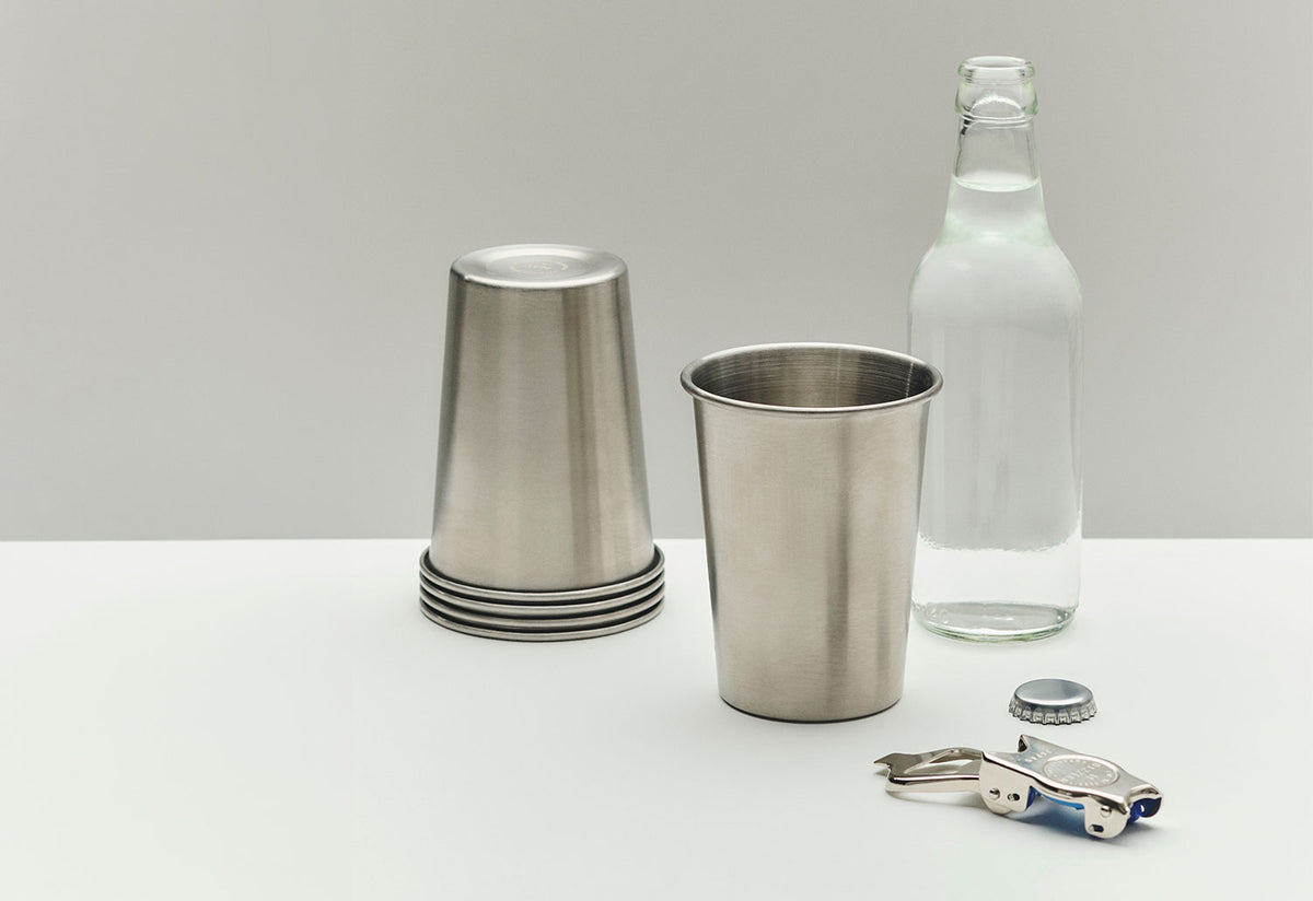 Outdoor Market Steel Cup Set, Jasper morrison shop, Hay