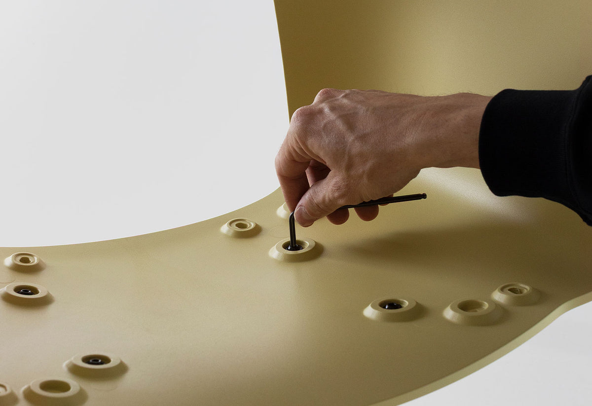 Layout Armchair | Tube Base, Julien renault, Hay
