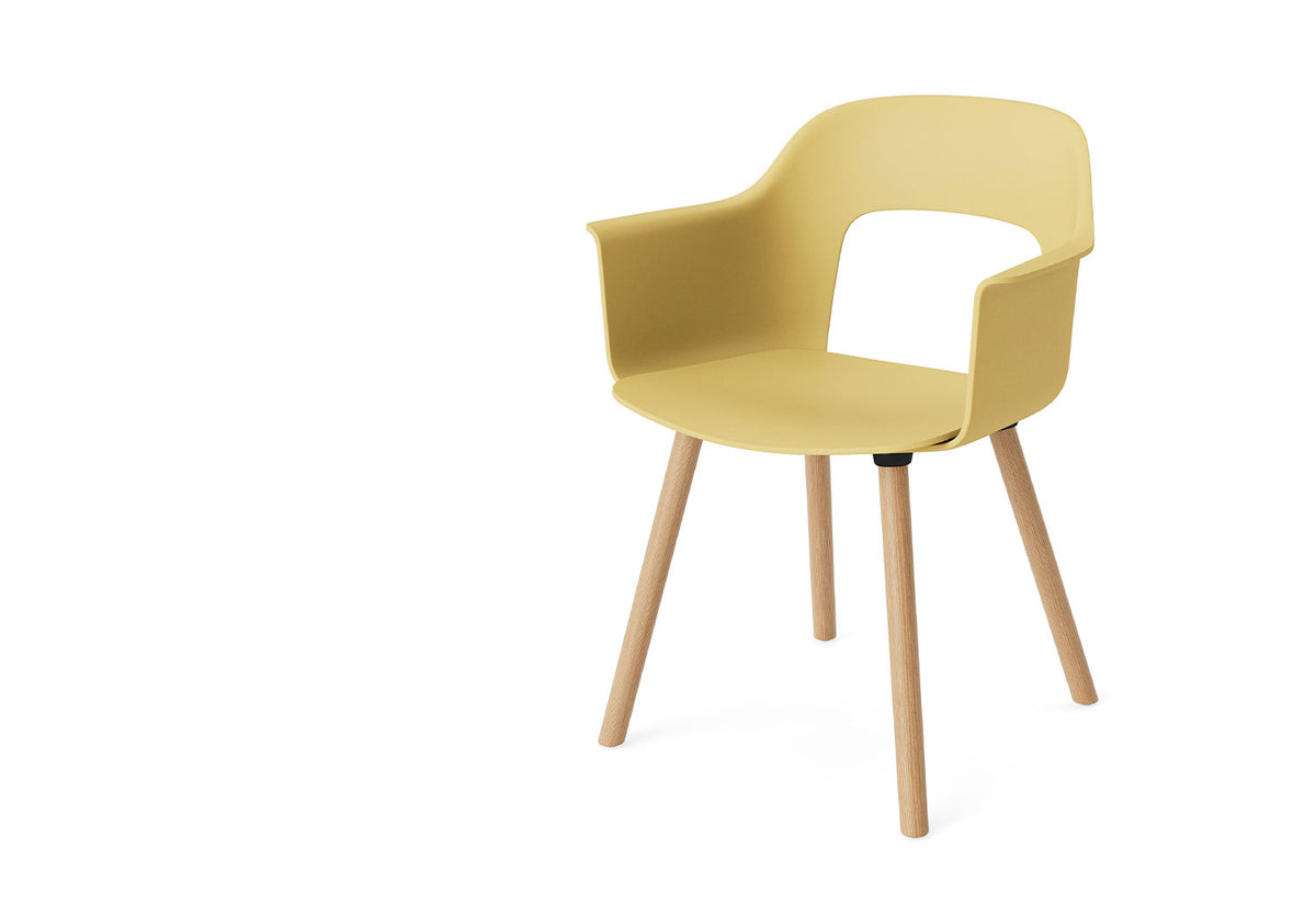 Layout Armchair | Wood Base, Julien renault, Hay