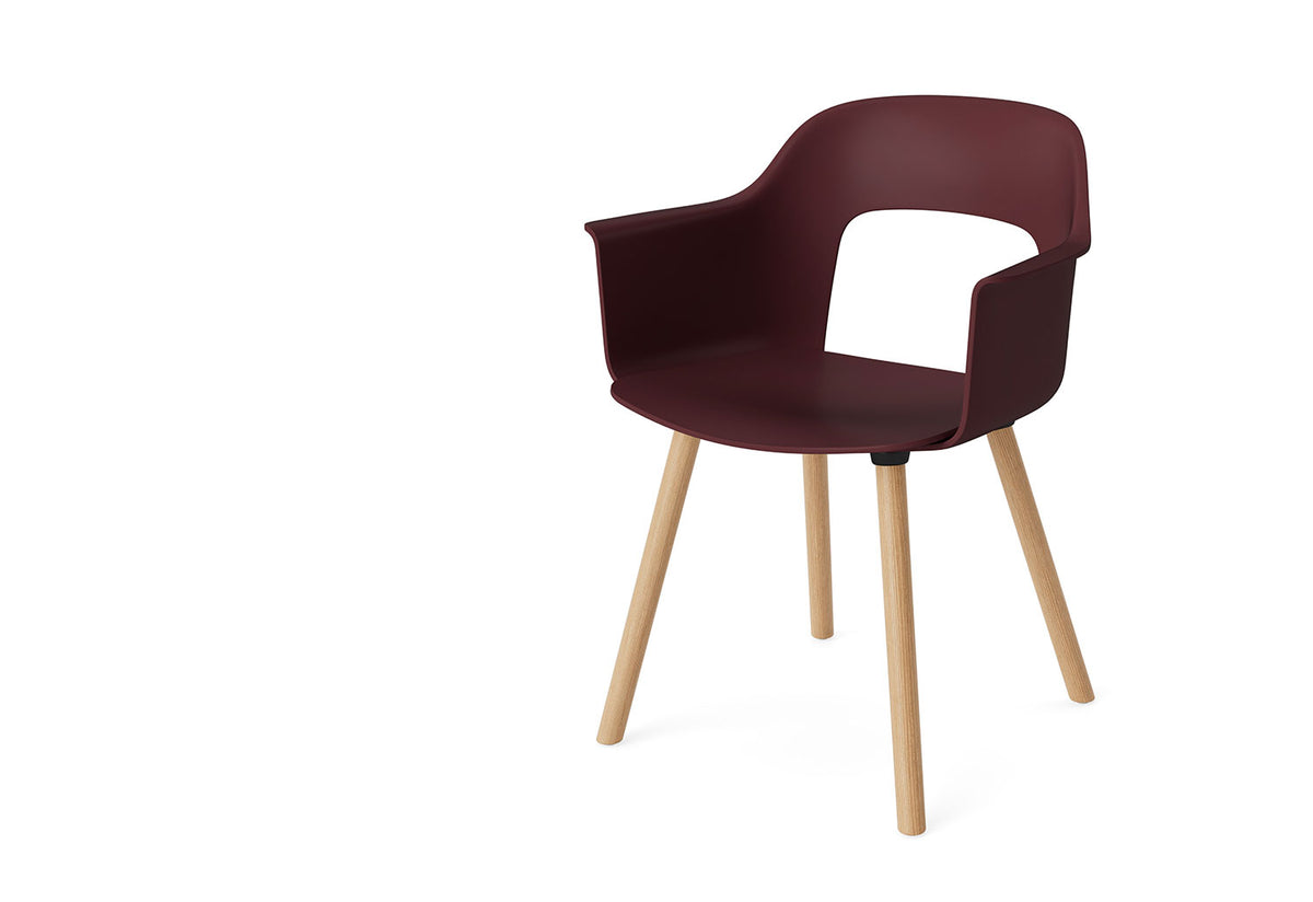 Layout Armchair | Wood Base, Julien renault, Hay