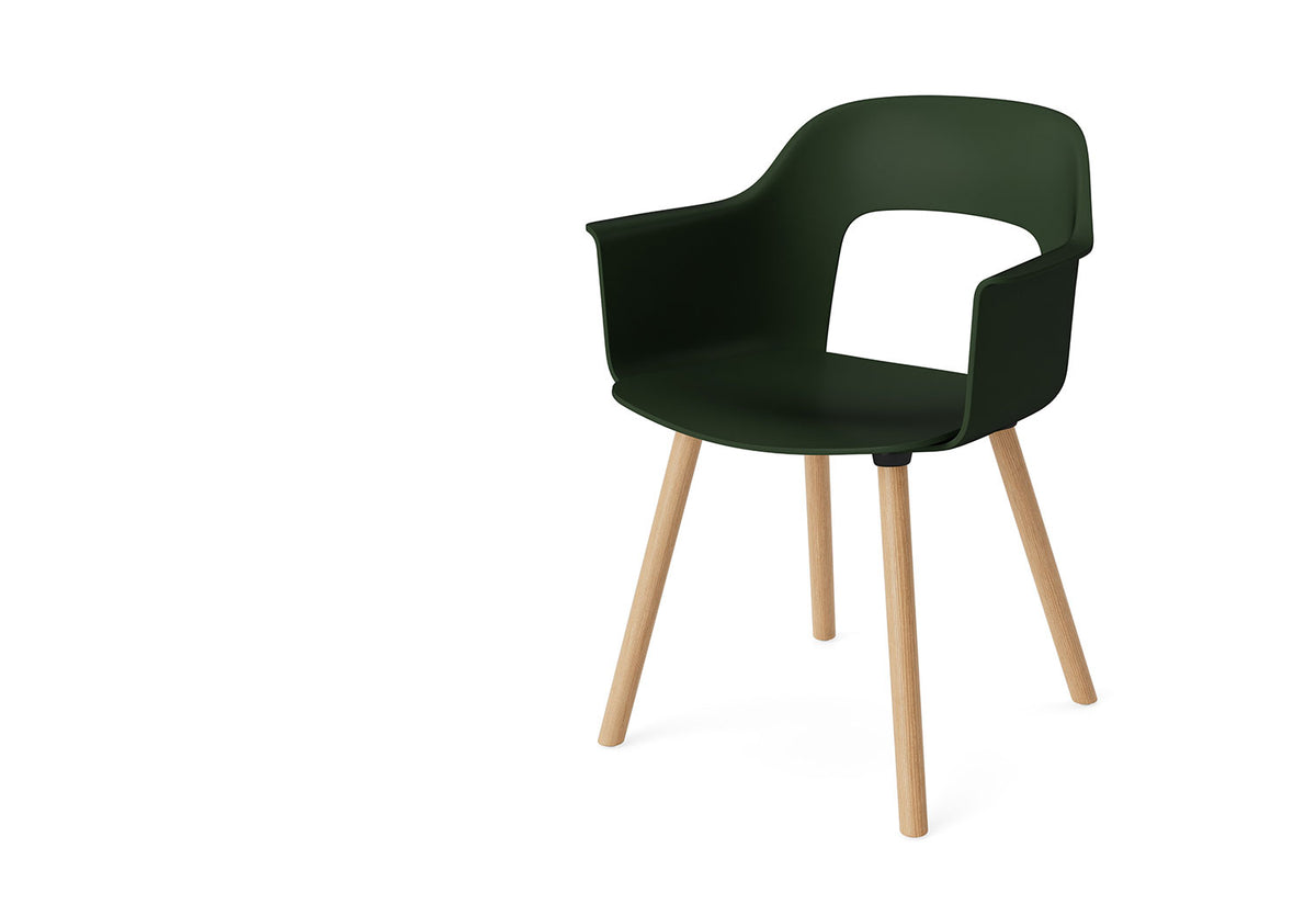 Layout Armchair | Wood Base, Julien renault, Hay
