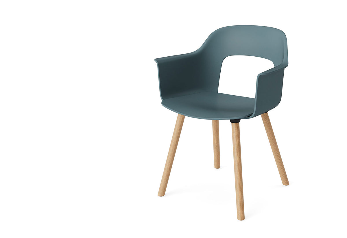 Layout Armchair | Wood Base, Julien renault, Hay