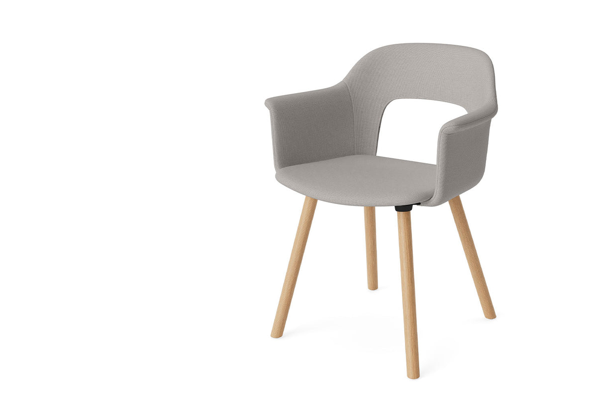 Layout Armchair | Wood Base, Julien renault, Hay