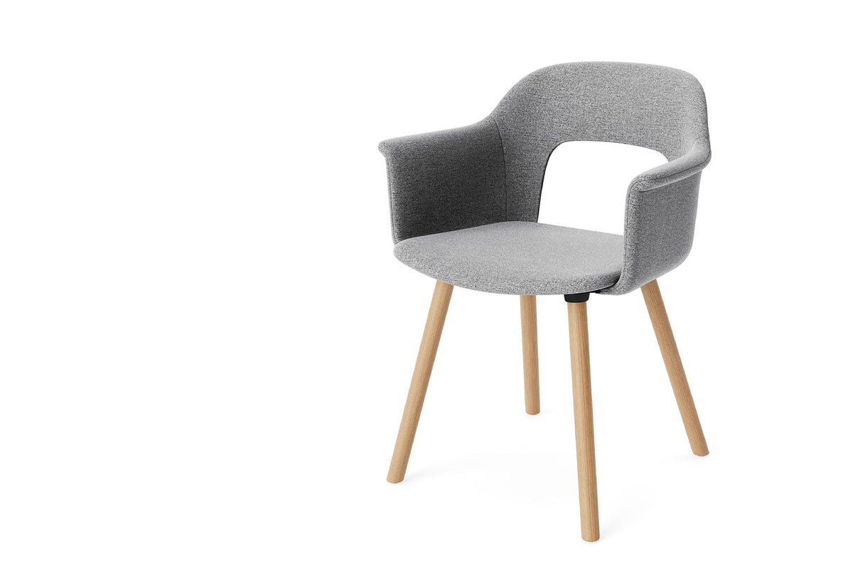 Layout Armchair | Wood Base, Julien renault, Hay