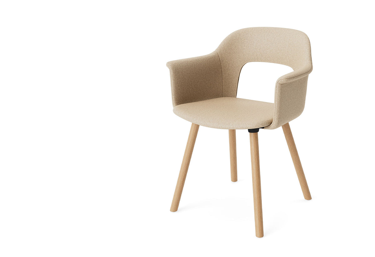 Layout Armchair | Wood Base, Julien renault, Hay