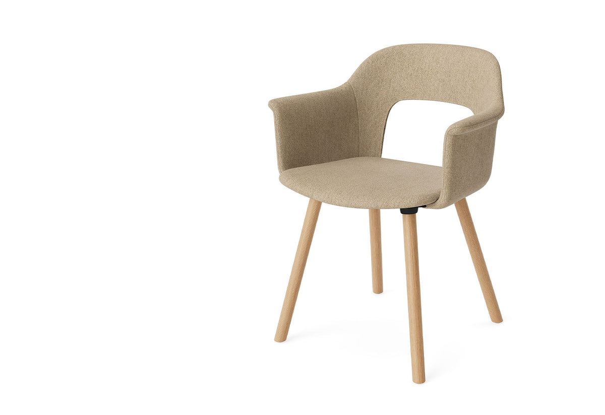 Layout Armchair | Wood Base, Julien renault, Hay