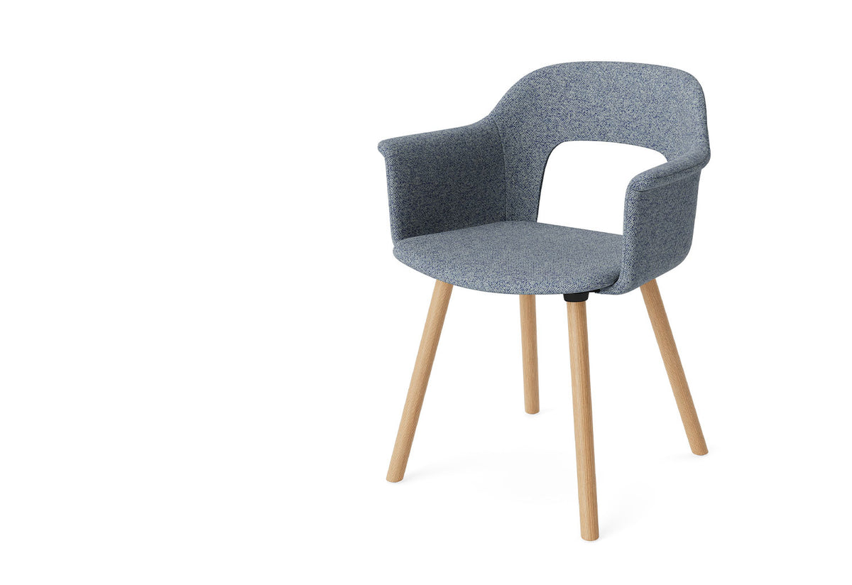 Layout Armchair | Wood Base, Julien renault, Hay