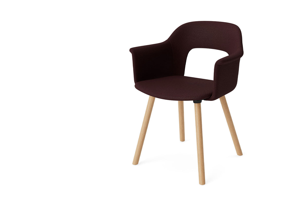 Layout Armchair | Wood Base, Julien renault, Hay