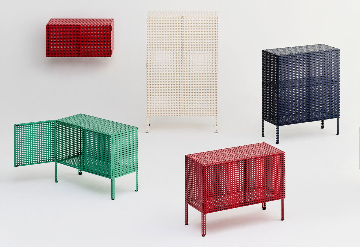 Perforated Cabinet | Floor, Muller van severen, Hay