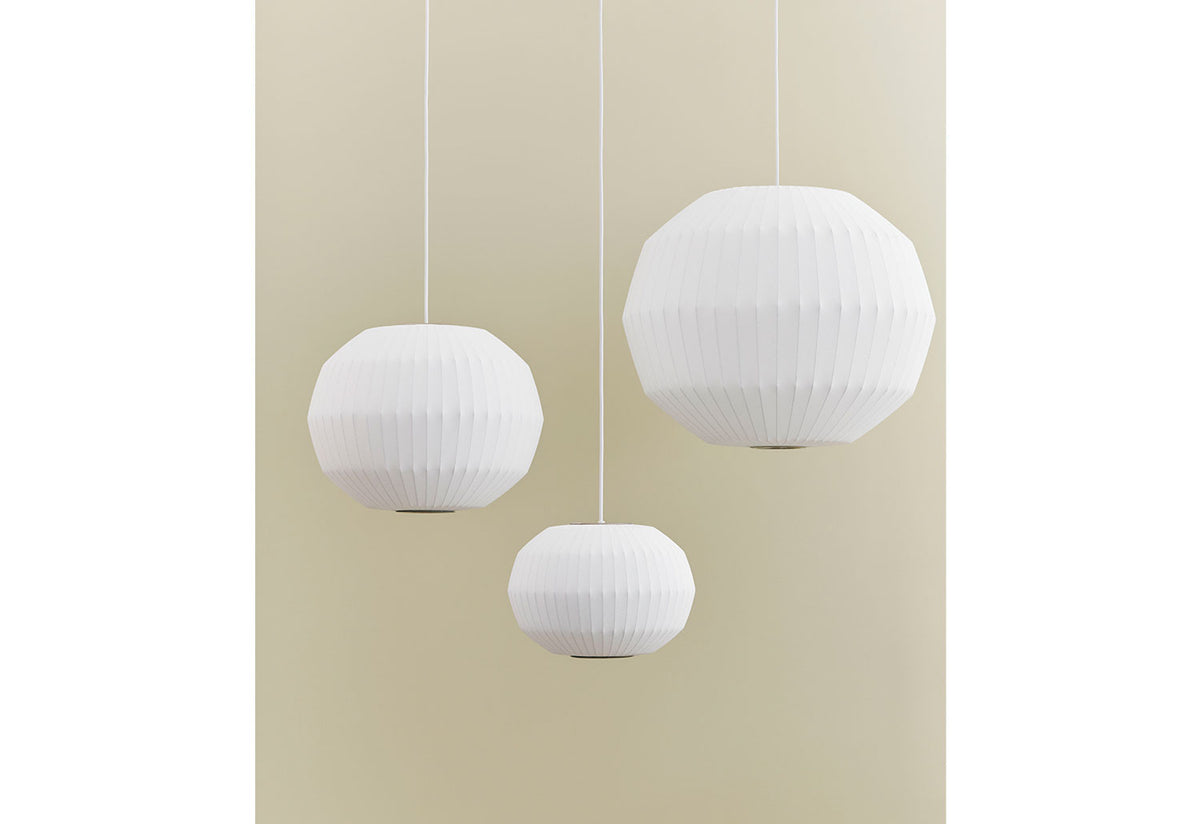 Nelson Angled Sphere Bubble Pendant, George nelson, Hay