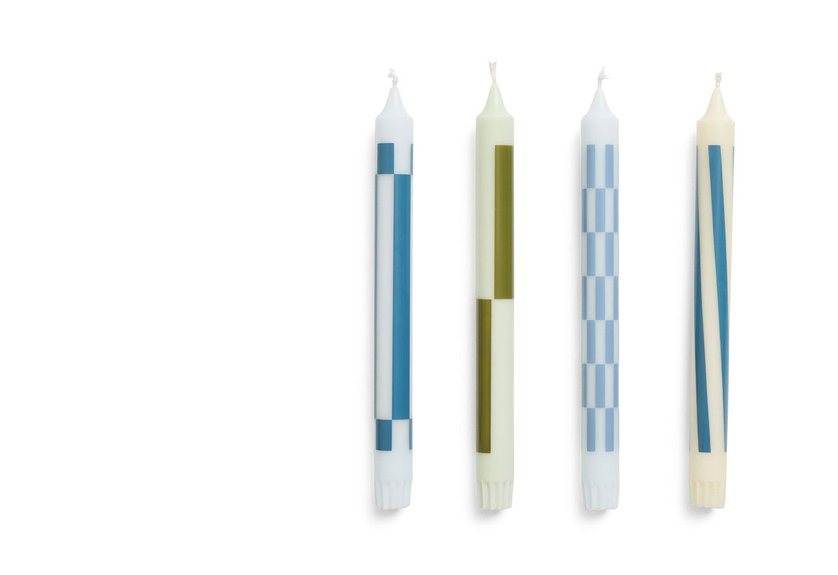 Pattern Candle Set, Hay