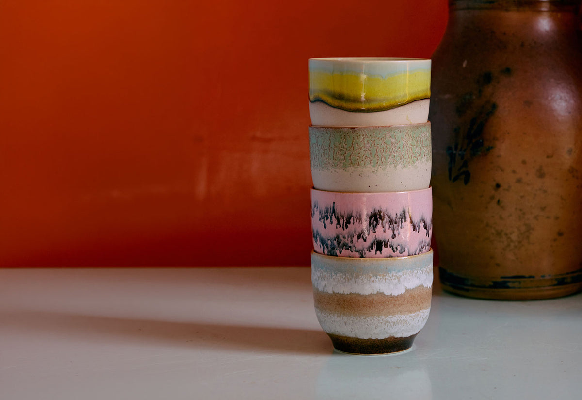 70s Café Cup Set | Deco, Hkliving