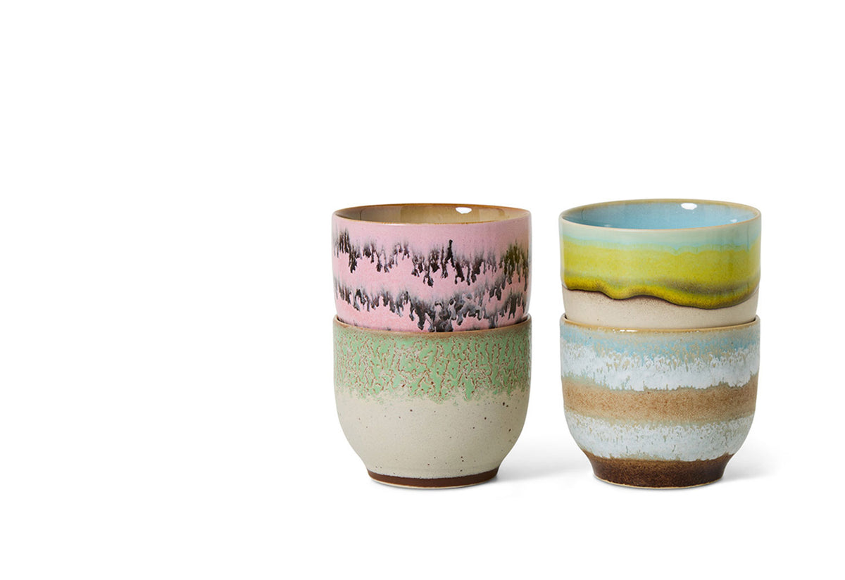 70s Café Cup Set | Deco, Hkliving