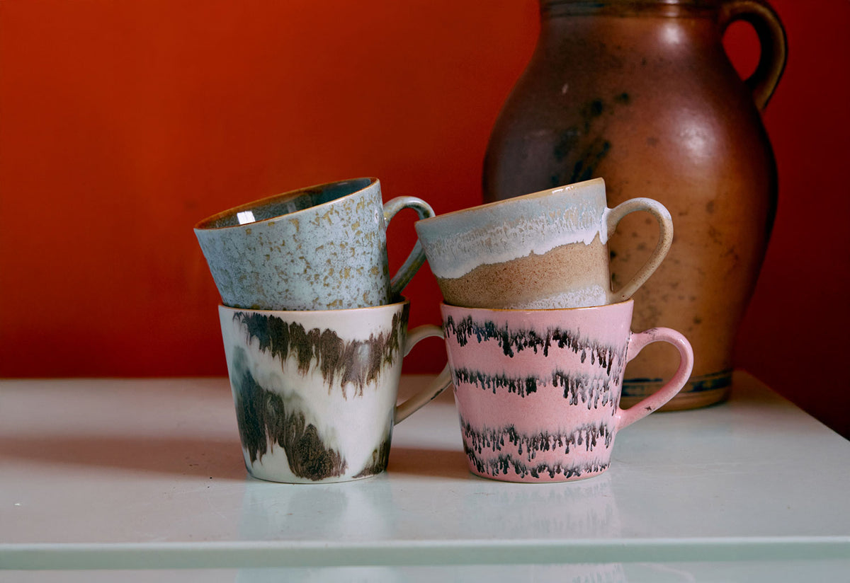 70s Cappuccino Mug Set | Dada, Hkliving