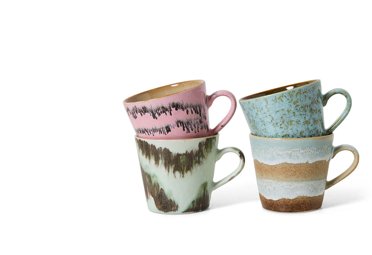 70s Cappuccino Mug Set | Dada, Hkliving