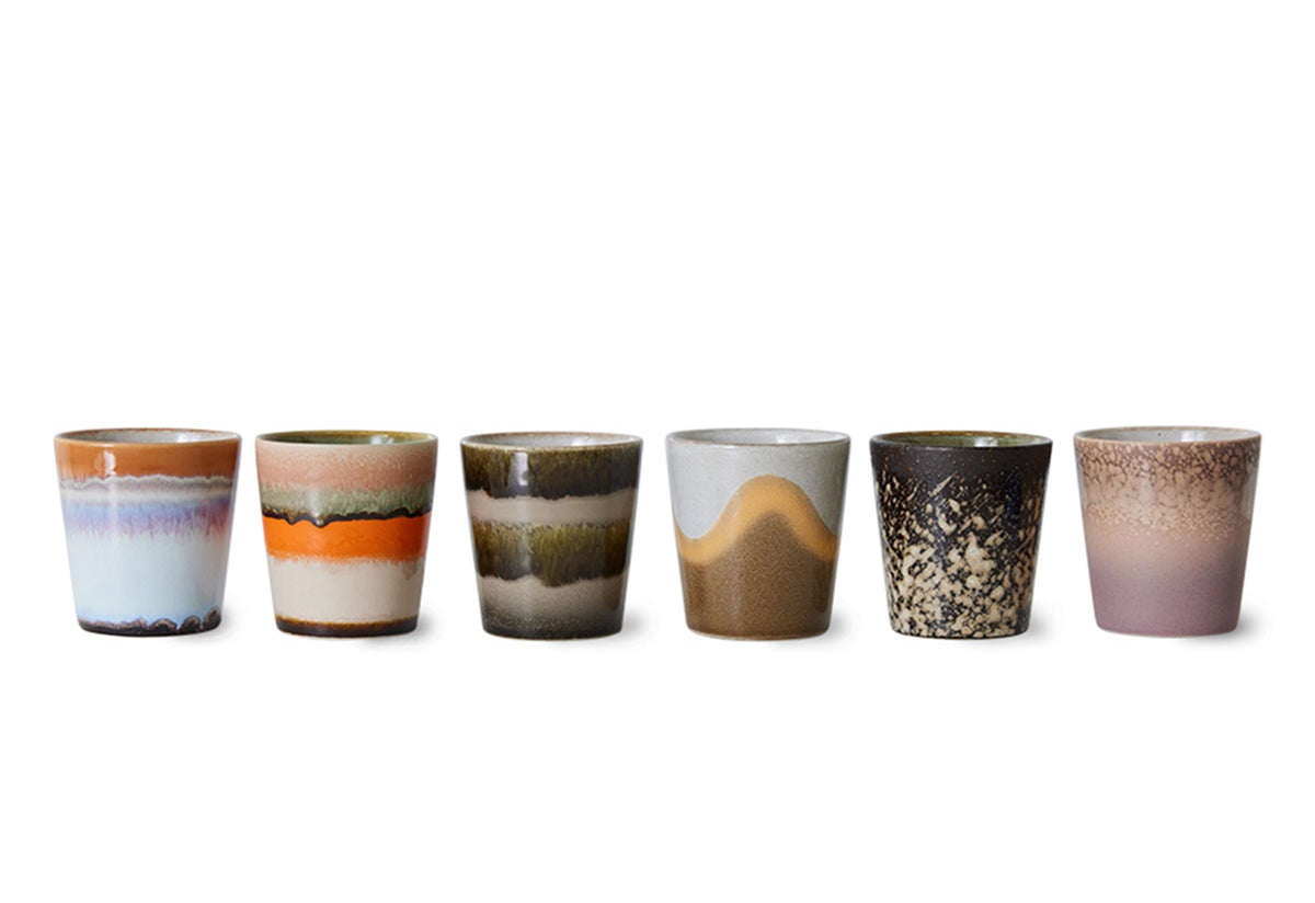 70s Coffee Mug Set | Elements, Hkliving
