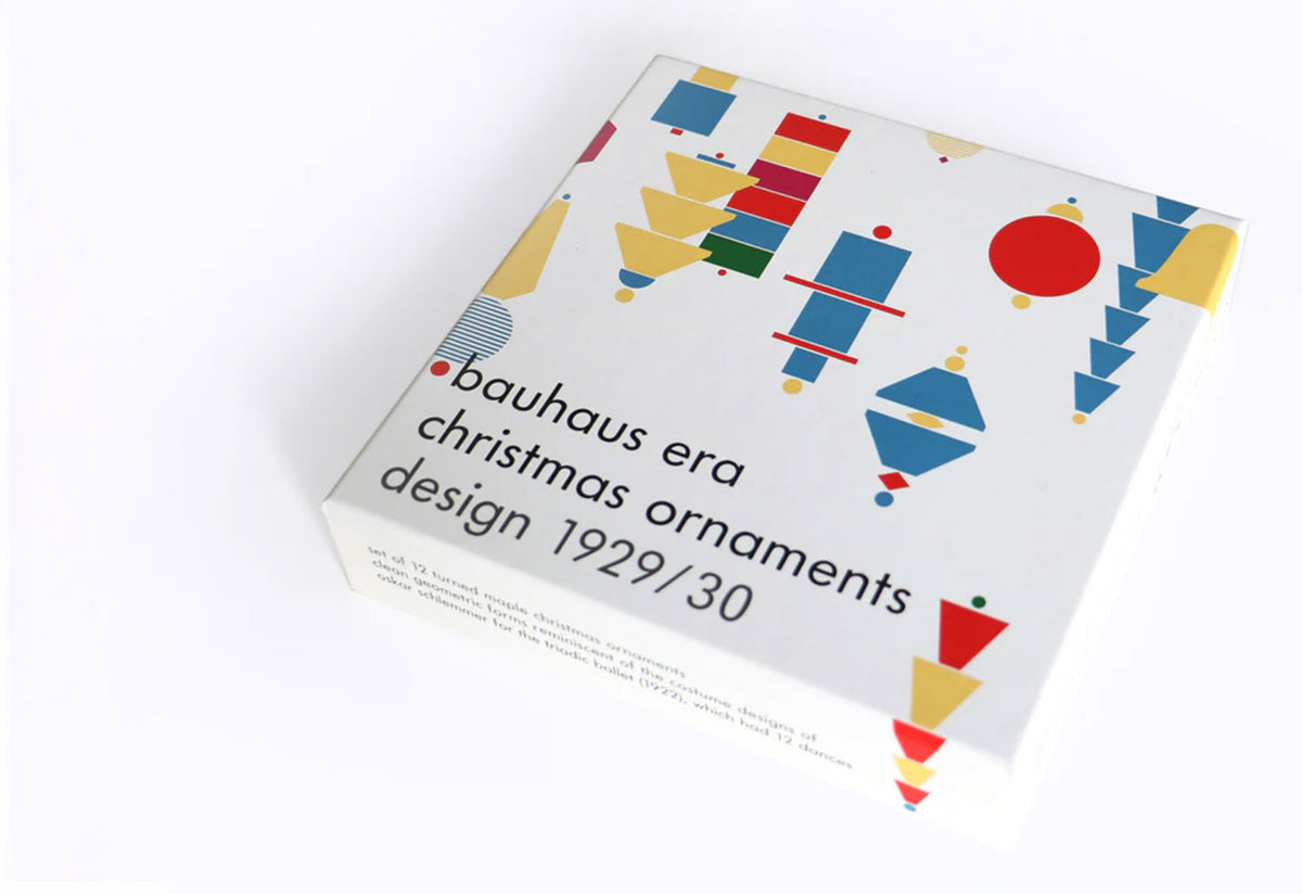 Bauhaus Christmas Ornaments, Ic design