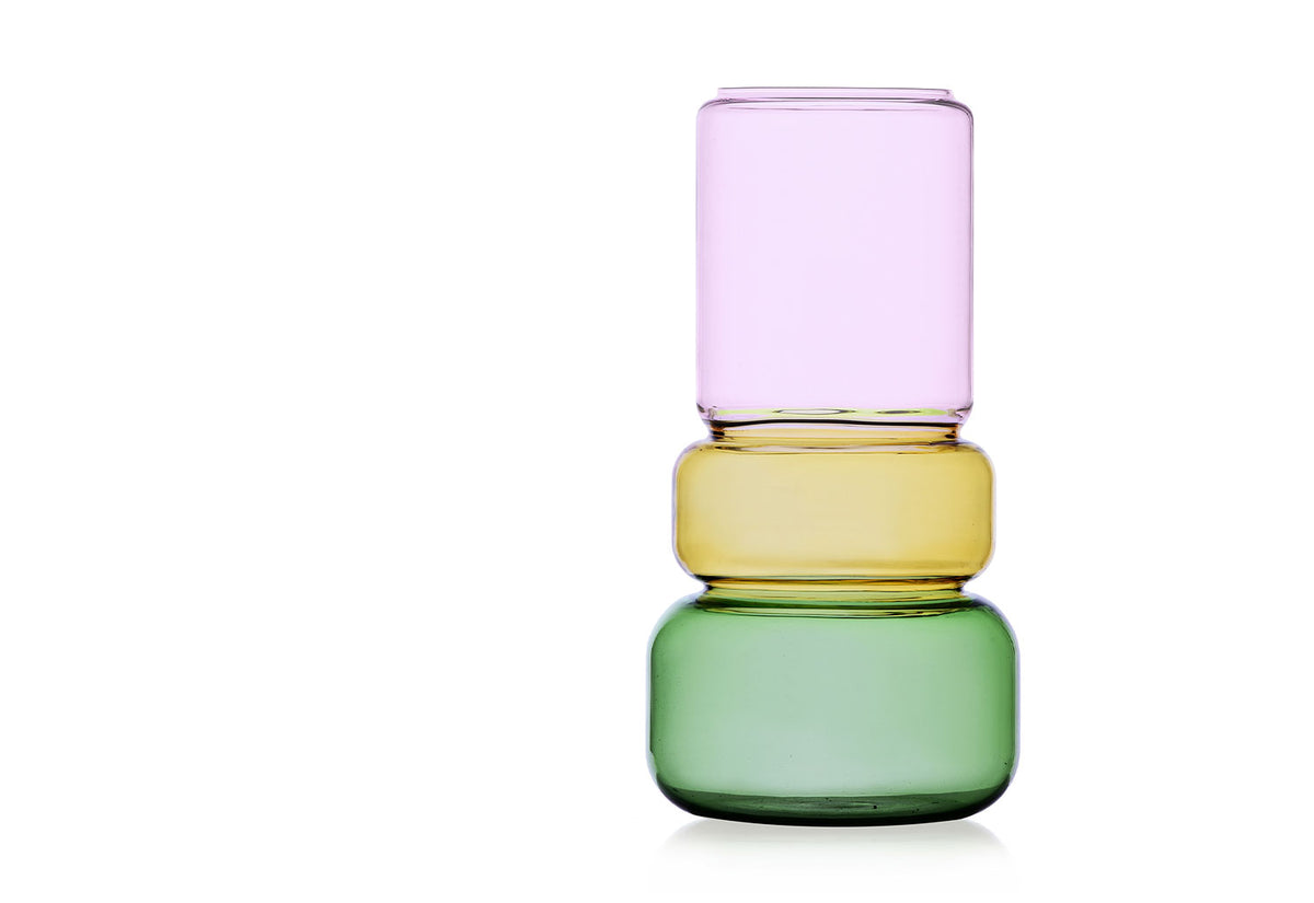 Revolve Borosilicate Glass Vase, Ichendorf milano