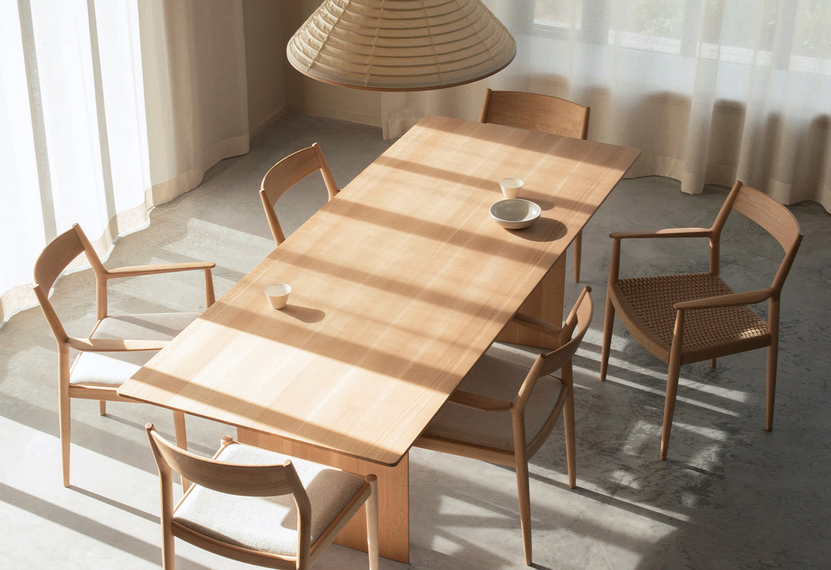 N-DT01 Dining Table, Keiji ashizawa design, Norm.architects, Karimoku case