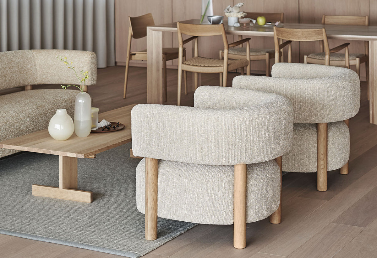 N-S03 Armchair, Norm.architects, Karimoku case