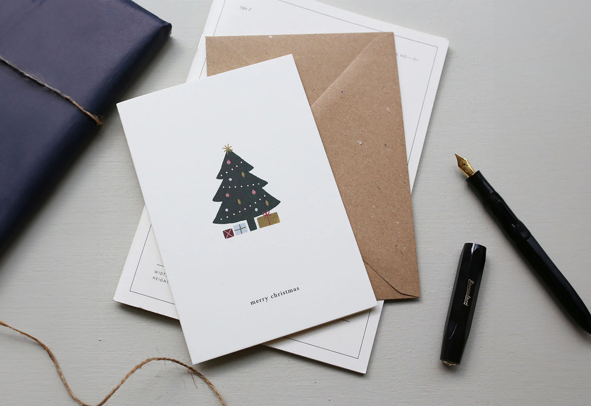 Christmas Tree Card, Kartotek
