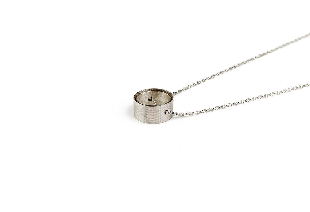 Shape in Shape Necklace | Circle, Kei tominaga