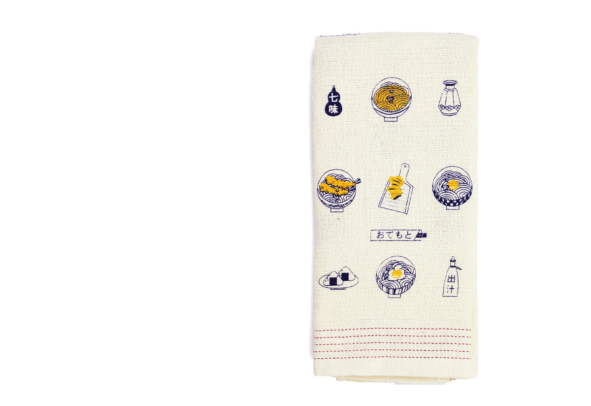 Tenugui Towel | Nuno Udon Soup, Kenkawai