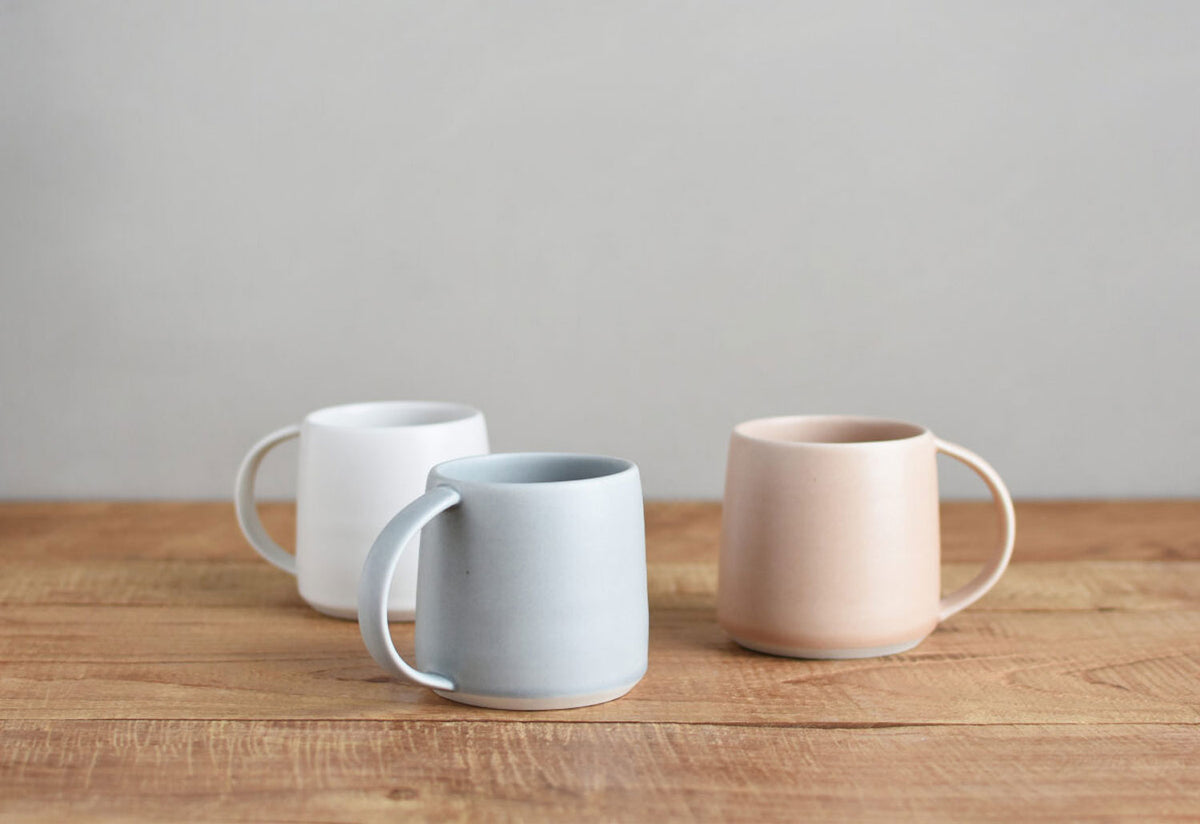 Ripple Porcelain Mug, Kinto