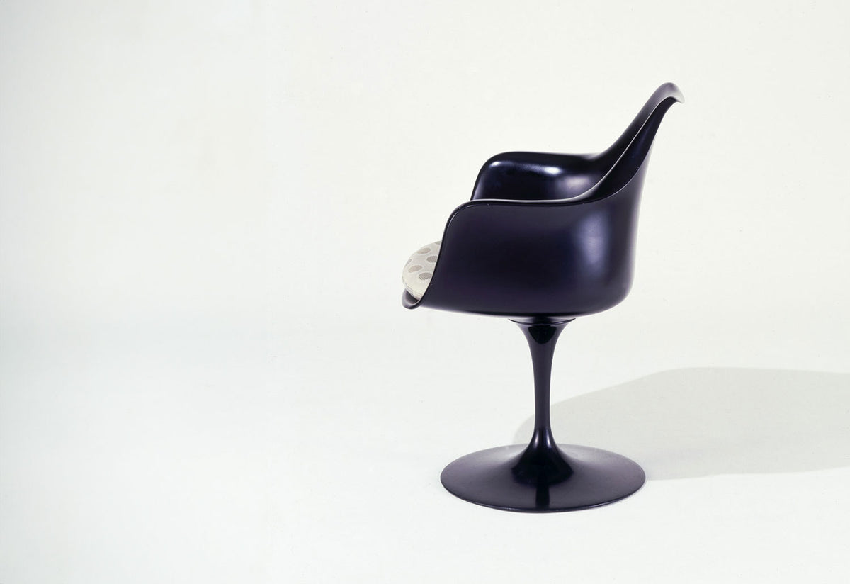 Tulip Swivel Armchair, Upholstered Seat, Eero saarinen, Knoll