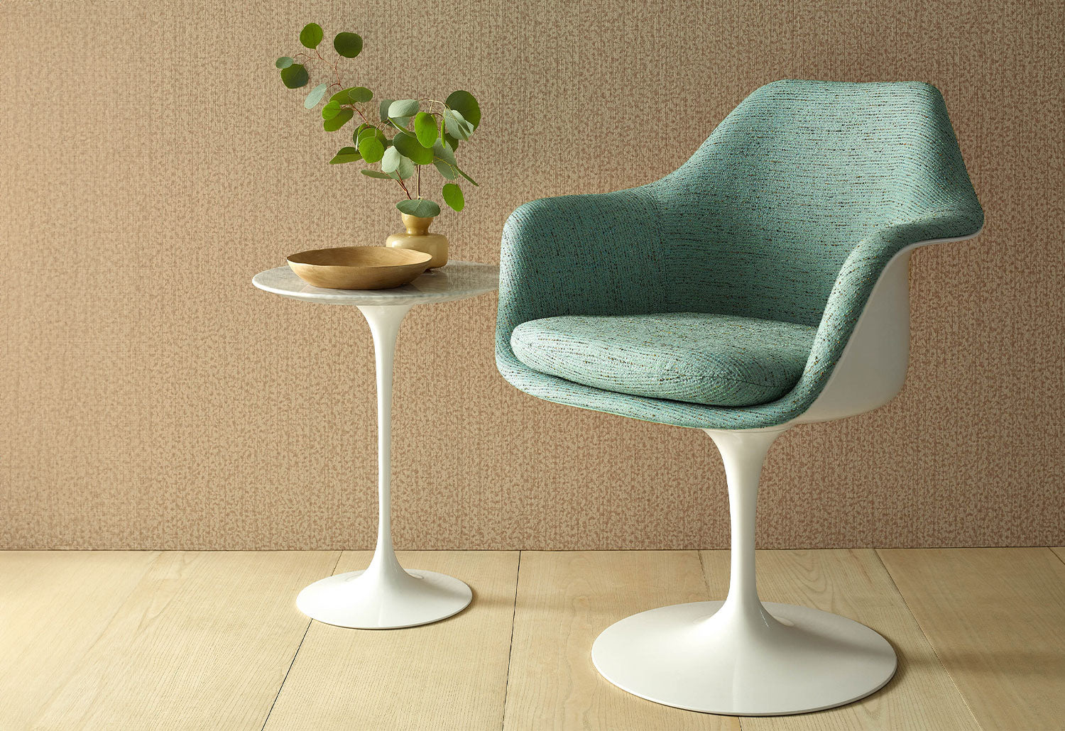 Knoll Tulip Armchair Fully Upholstered twentytwentyone