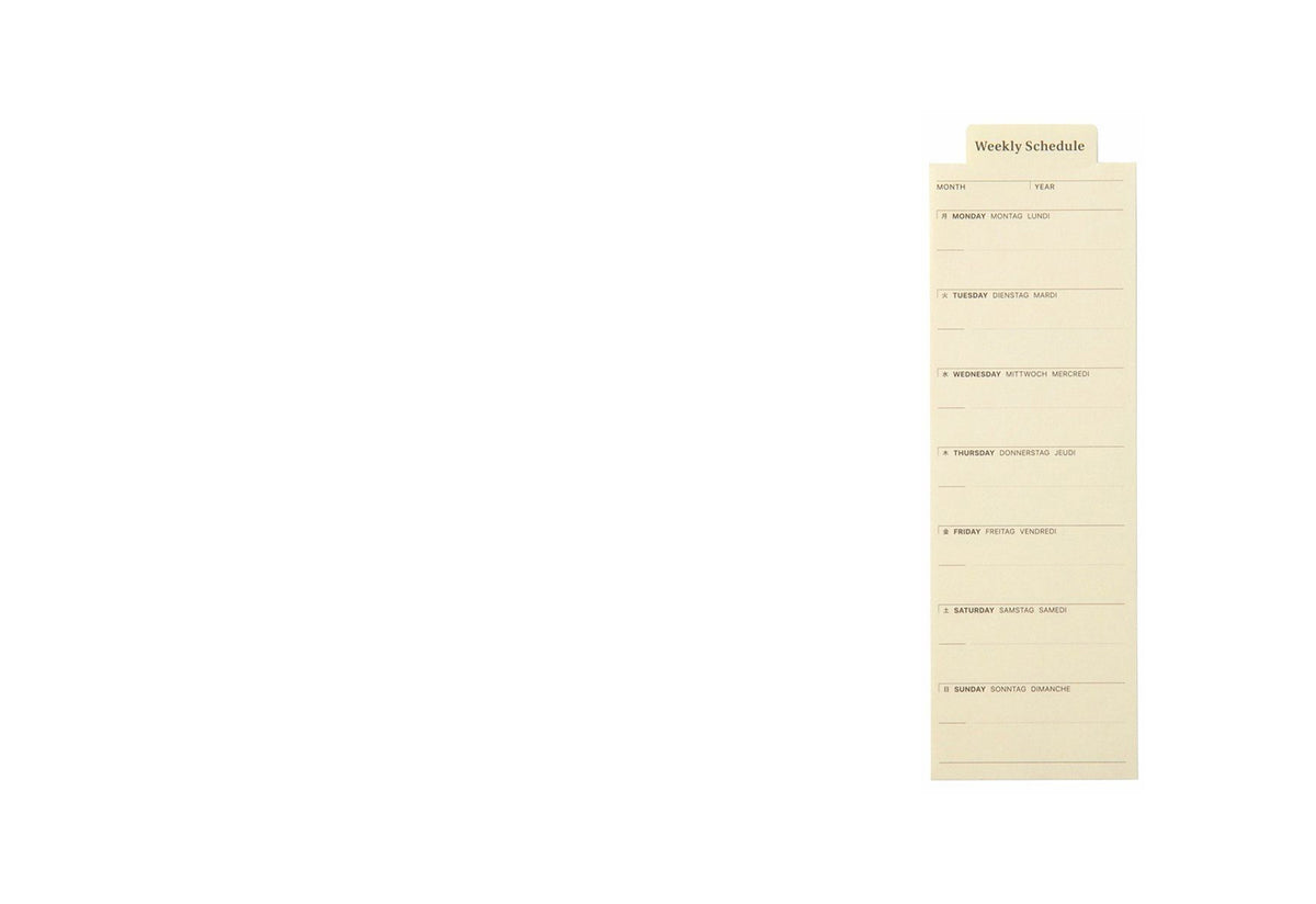 Planner Bookmarks
