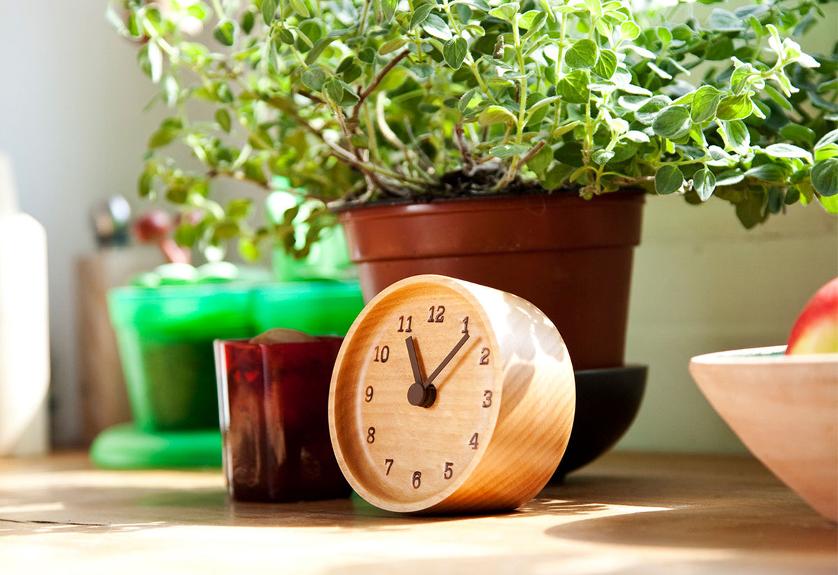 Muku Desk Clock, Lemnos
