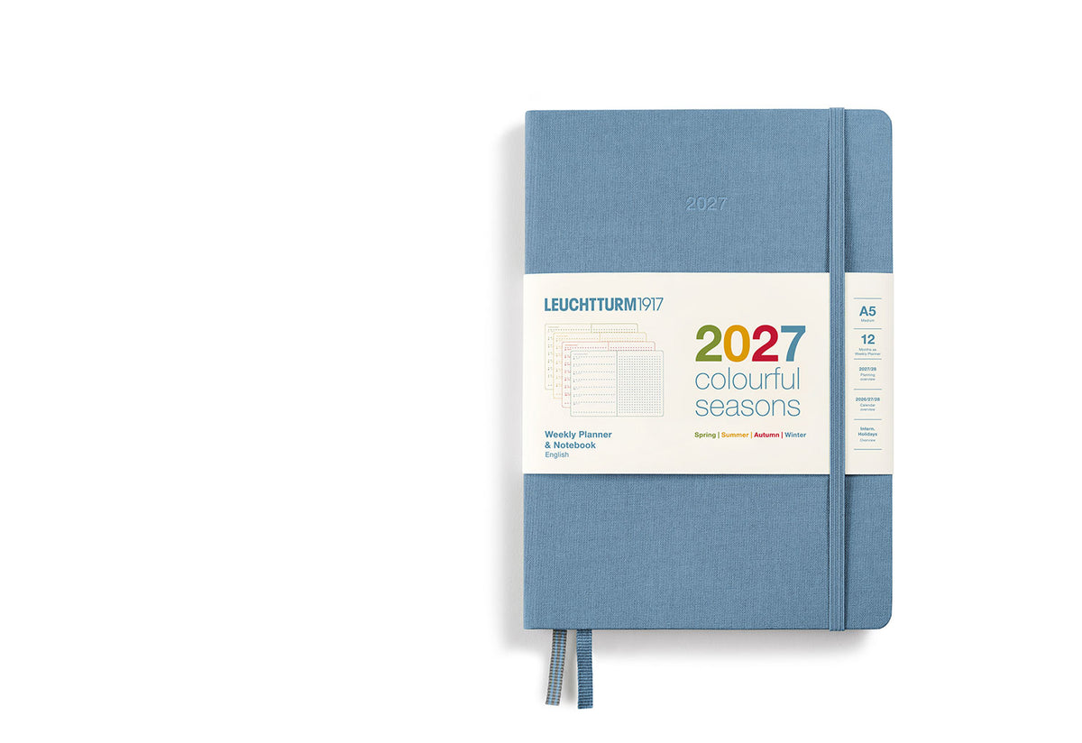 Colourful Seasons Weekly Planner 2027, Leuchtturm