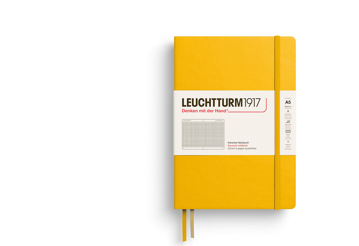 Hardcover A5 Notebook | Grid, Leuchtturm
