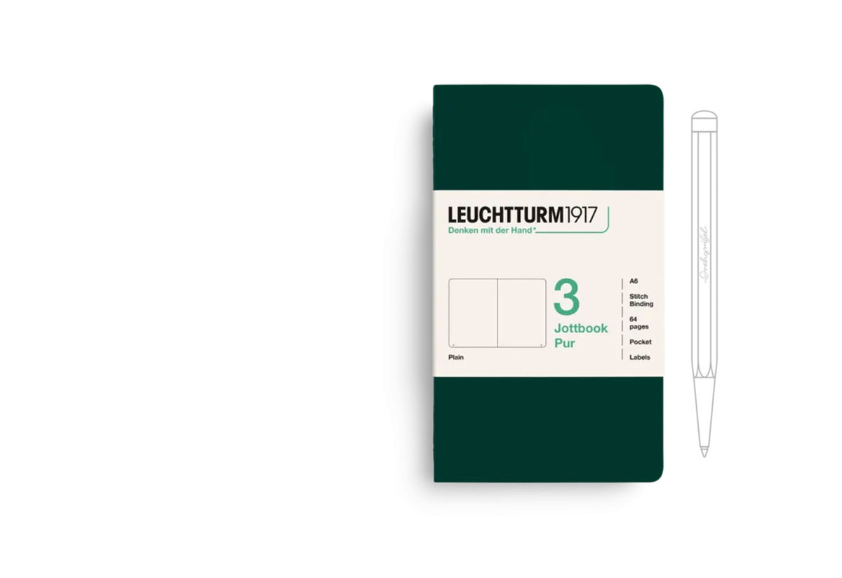 Jottbook Pur A6 Pack, Leuchtturm
