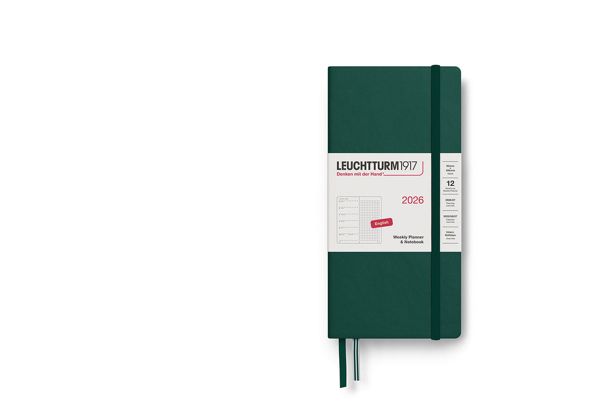 Weekly Planner + Notebook, Leuchtturm