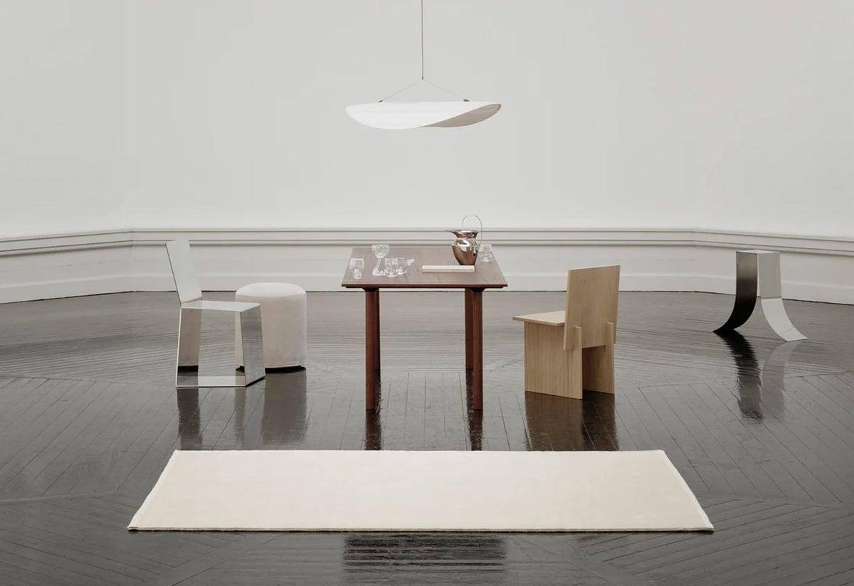 Halo Cloud Rug | Rectangle, Urd moll gundermann, Linie design