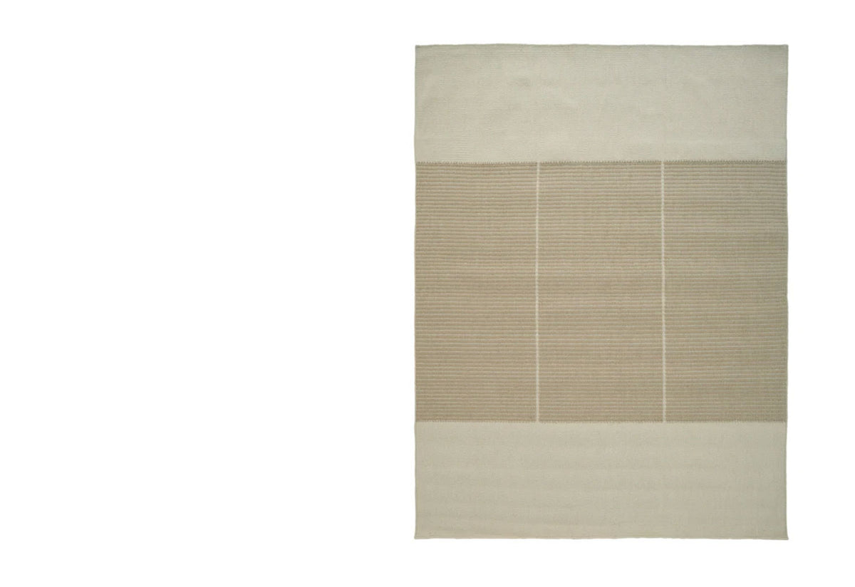 Poetic Grid Rug, Urd moll gundermann, Linie design