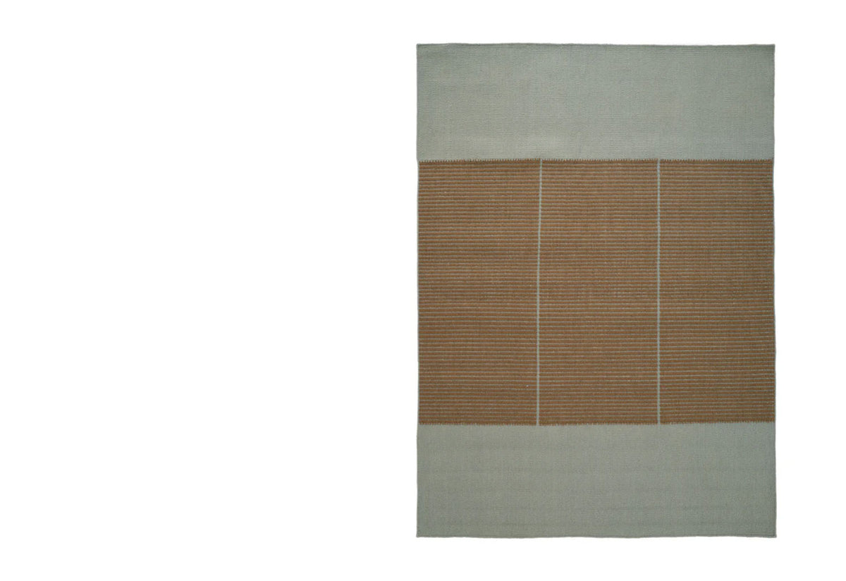 Poetic Grid Rug, Urd moll gundermann, Linie design