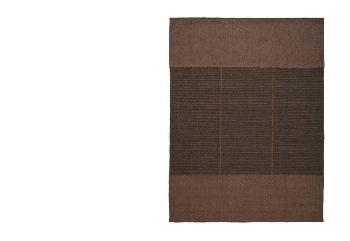Poetic Grid Rug, Urd moll gundermann, Linie design