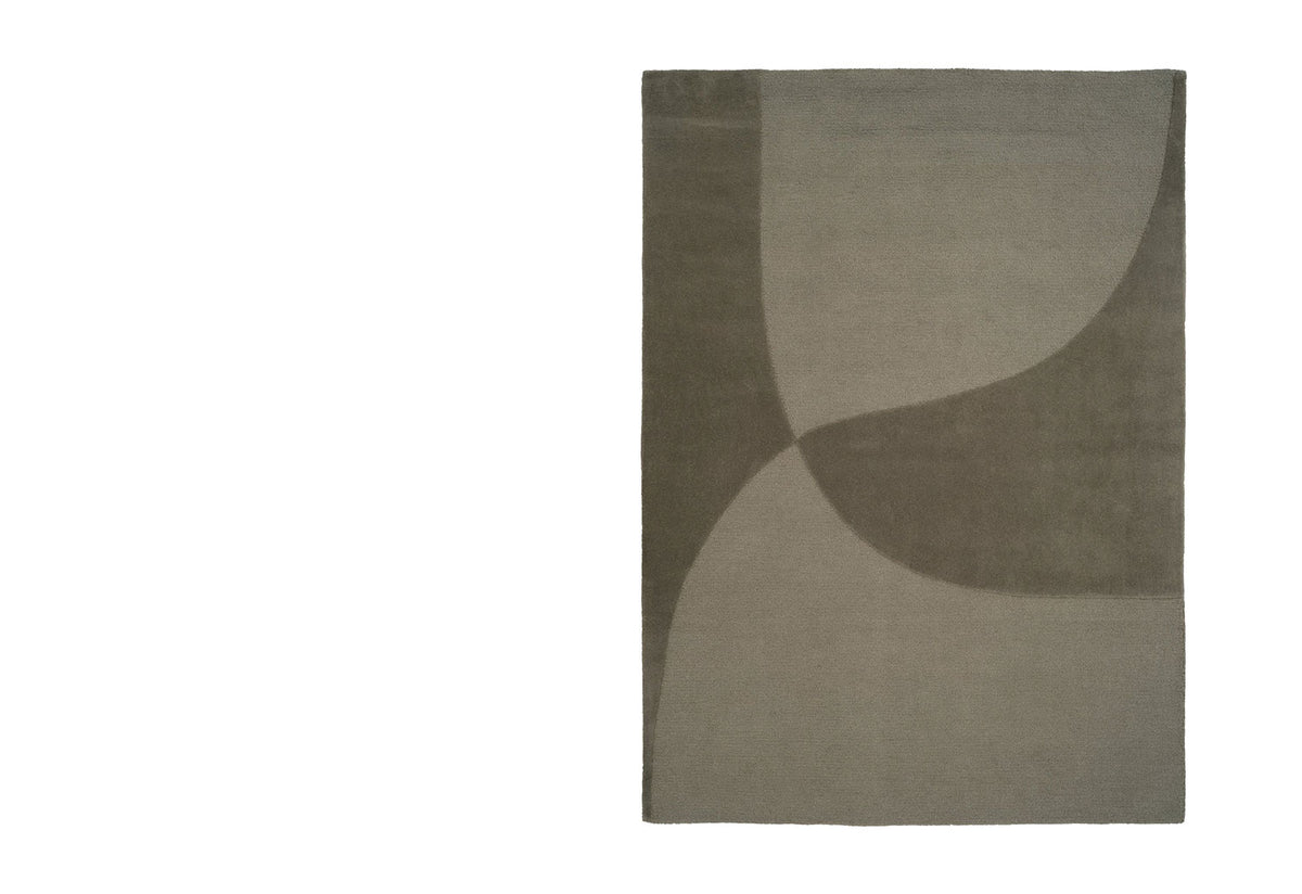 Split Plains Rug, Urd moll gundermann, Linie design