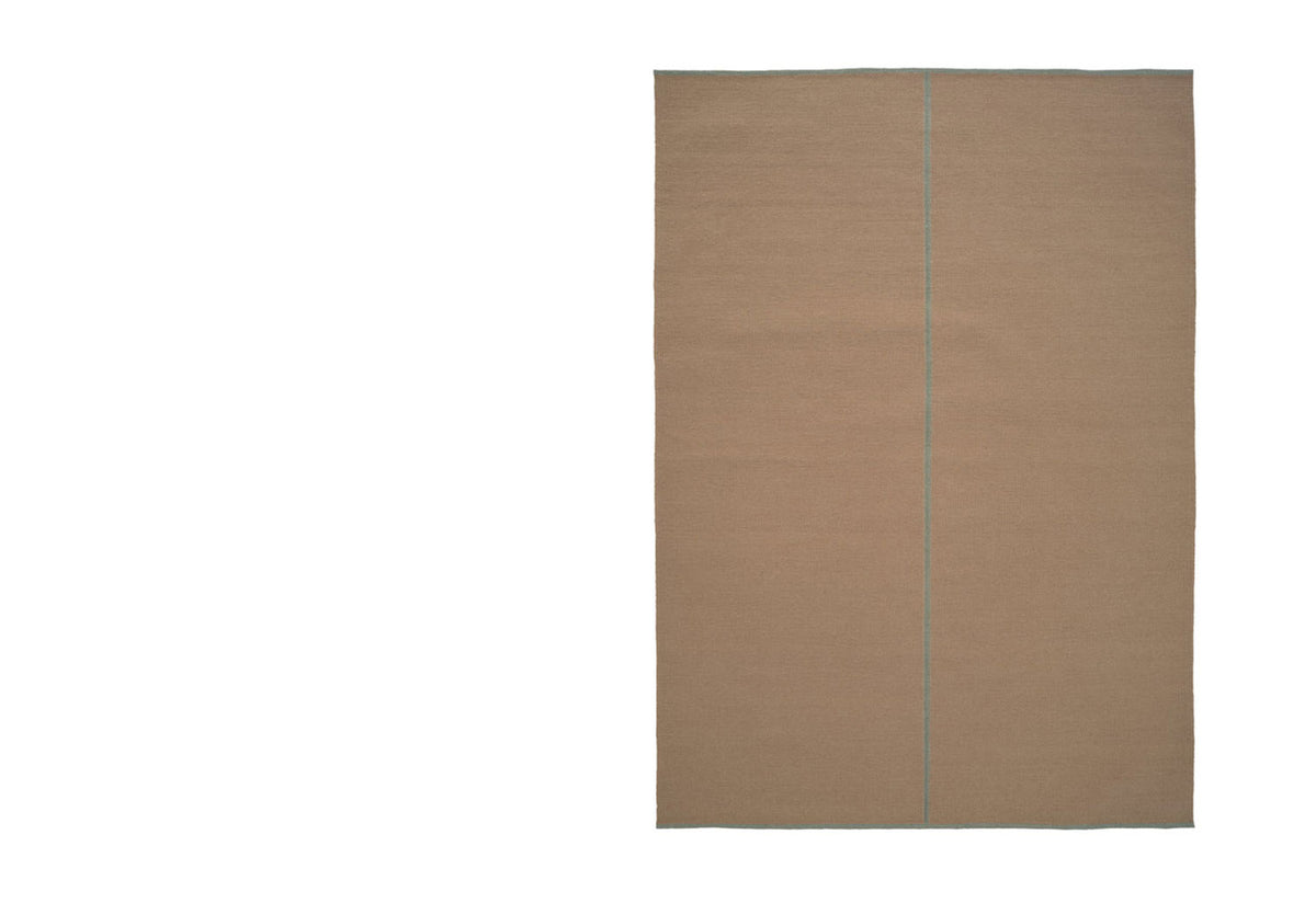 Twin Sabi Rug, Urd moll gundermann, Linie design