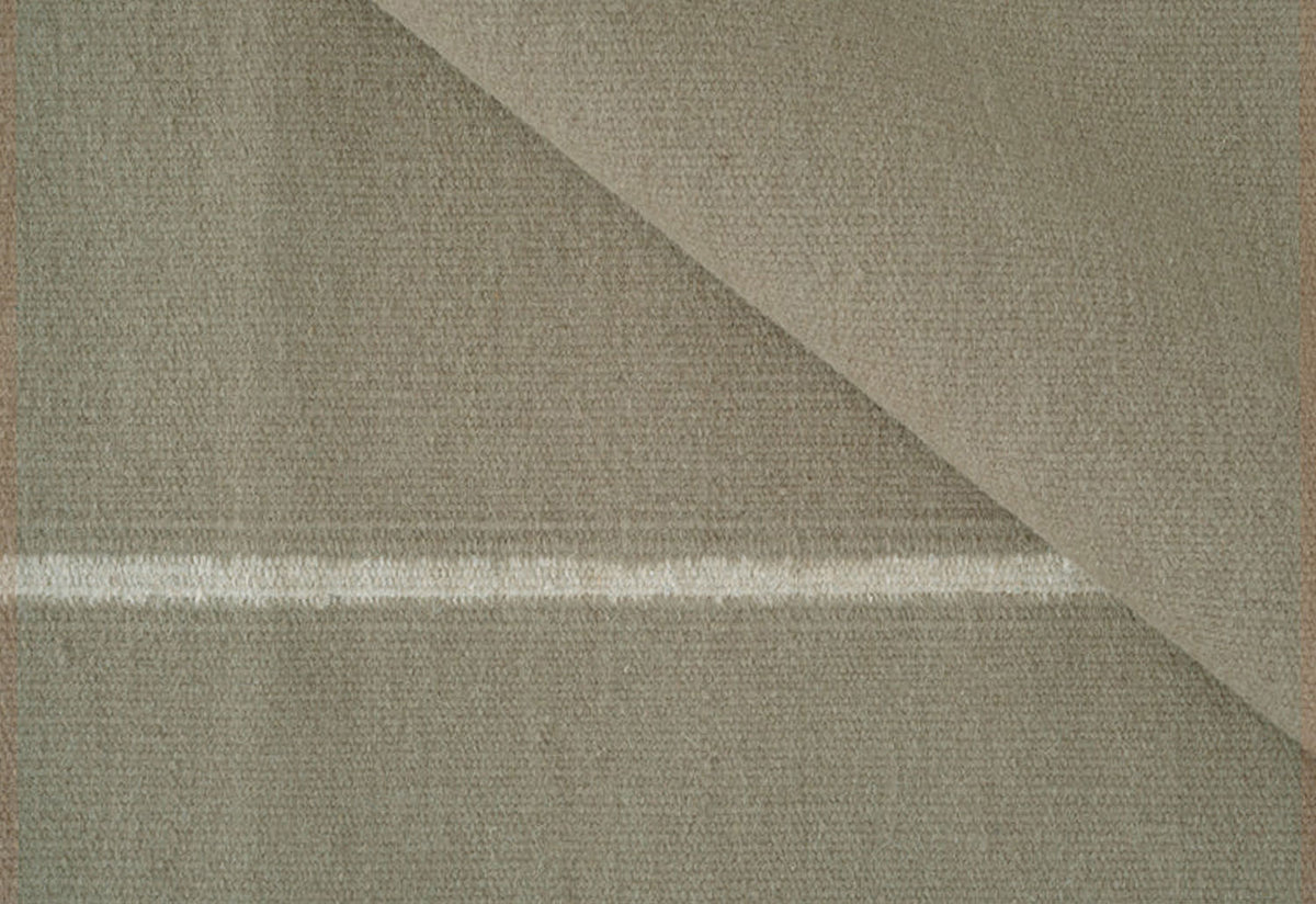 Twin Sabi Rug, Urd moll gundermann, Linie design